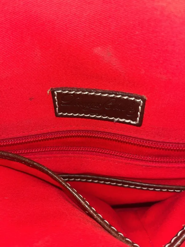 Dooney & Bourke Pebble Grain Leather Satchel with Crossbody Strap - Image 7
