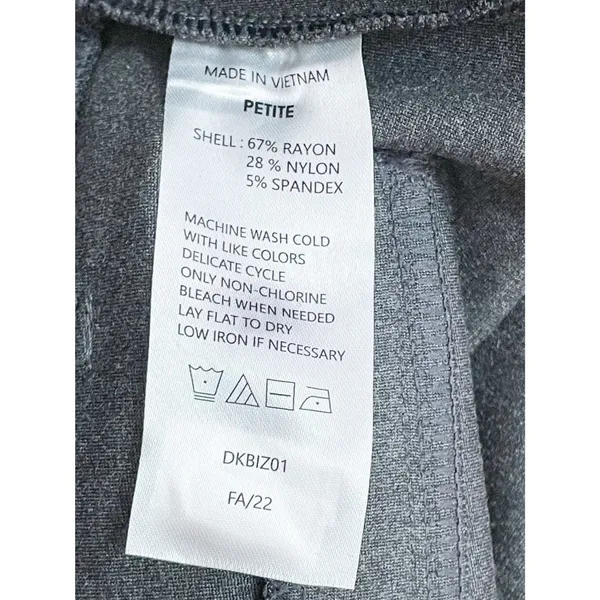 Quince Ultra Stretch Ponte Bootcut Pants Charcoal Gray Size Large Work Career - Image 9