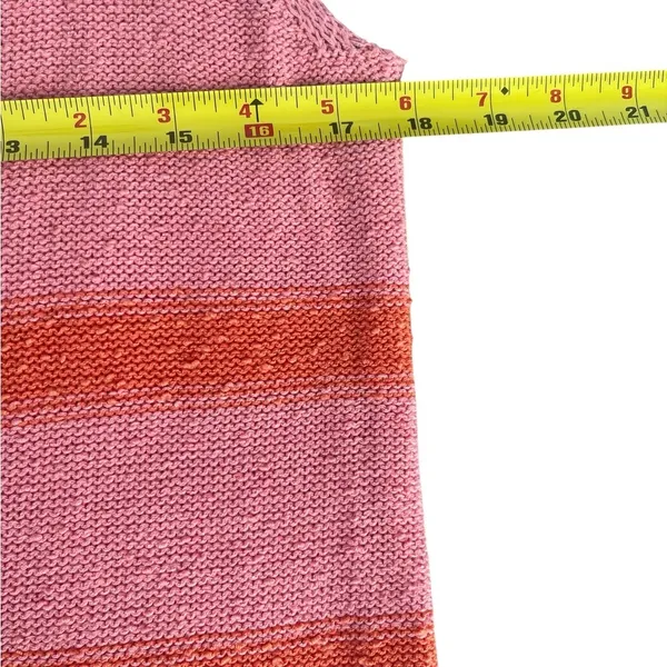 Prómesa Arthur Knit Cotton Blend Striped Tank Size Medium - Image 7