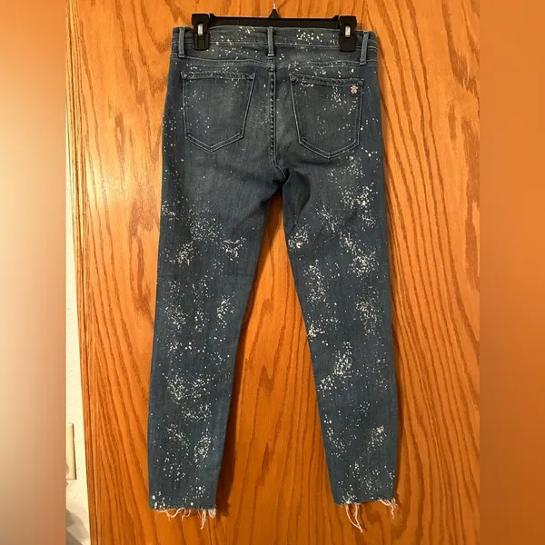 Black Orchid Noah Ankle Fray Jeans - Size 28 - Image 3