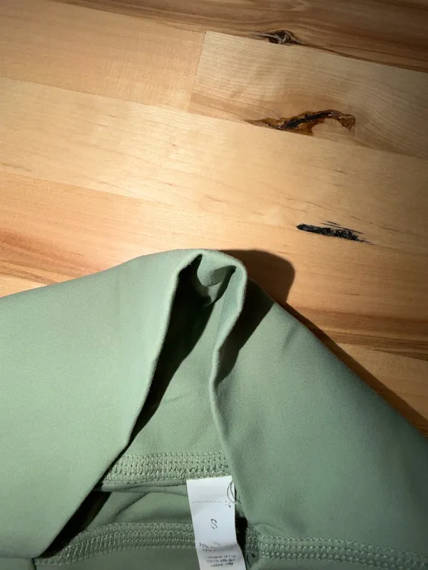 High-Waist Green Women's Shorts - Image 3
