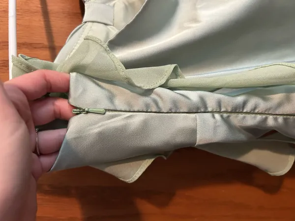 Green mini dress Size XS - Image 3