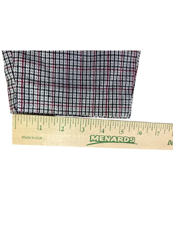 Maurices Houndstooth Pull On Ankle Pants Womens XXL Plaid Career Stretch Used - Image 12