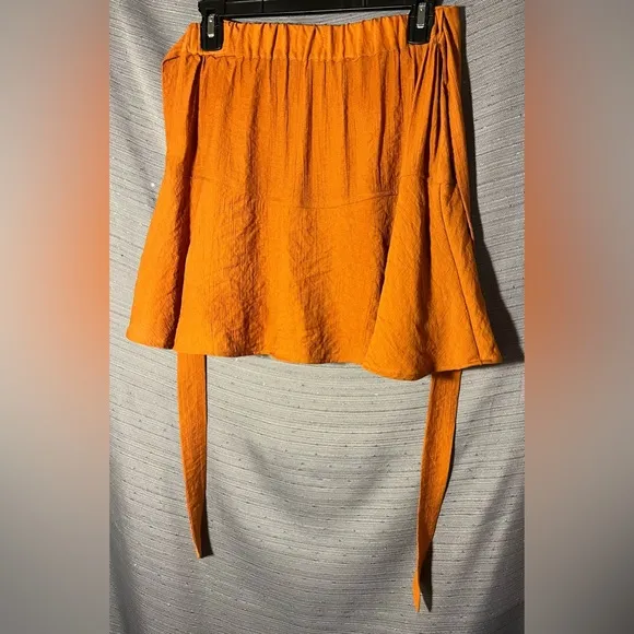 Harper Heritage Burnt Orange Mini Skirt Size‎ Medium - Image 5