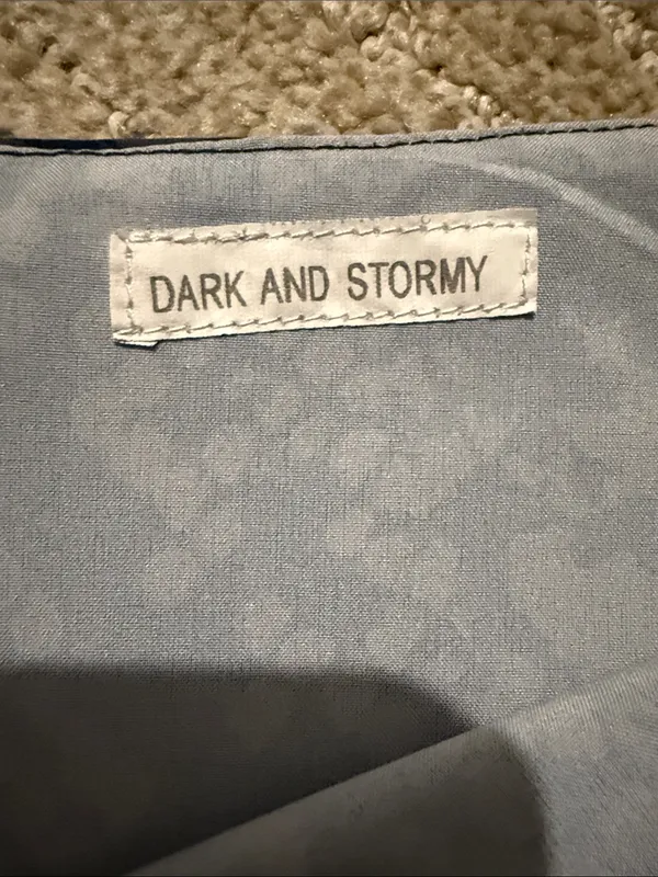 Golftini Dark and Stormy blue/ black golf skort sz 10 - Image 3