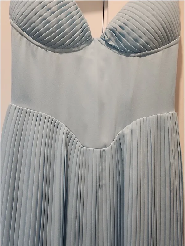 Almond Muse Siena Dress Blue - Image 3