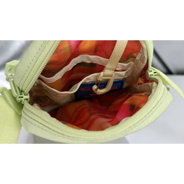 Baboon To The Moon 1.2L Sling Bag Light Green Nylon Crossbody Travel Hike Mini - Image 8