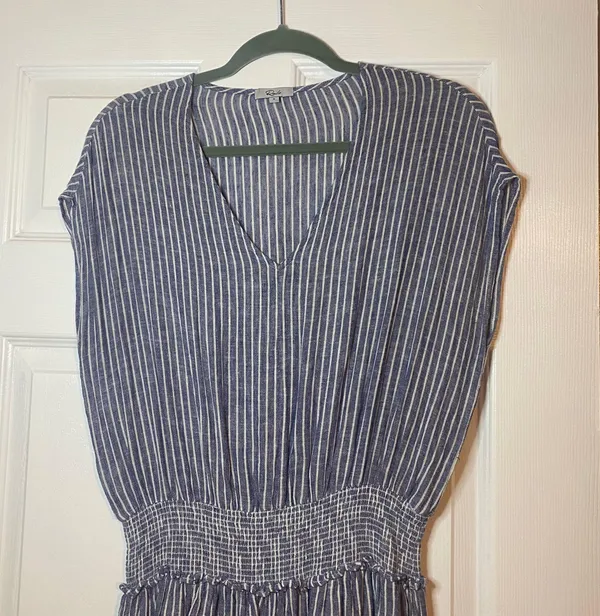 Lucca Linen Blend Mini Dress - Image 5