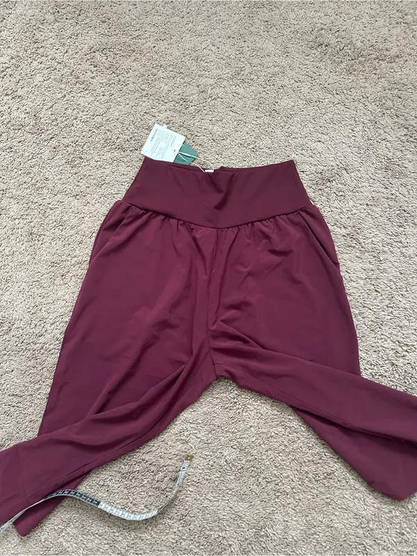 Halara Breezeful High Waisted Crossover Quick Dry Resort Pants with Pockets S - Image 8
