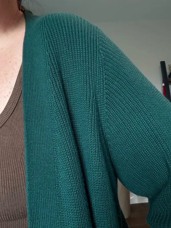 Old Navy Cardigan- Green/Blue - Image 4