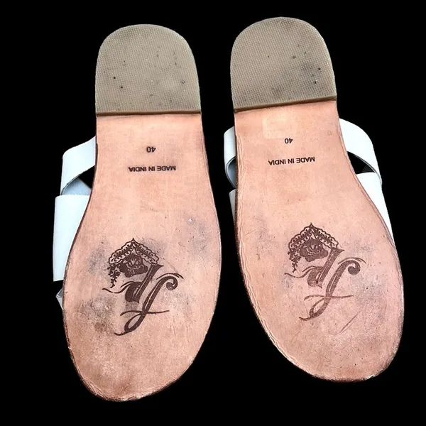 Free People Leather Del Mar Slide Sandals - Image 7