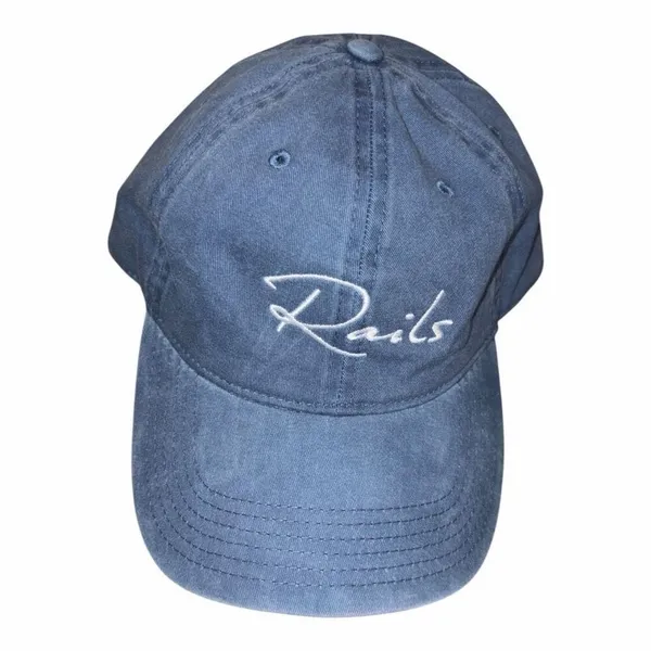 ✨Rails Anniversary Baseball Denim Blue Cap✨ - Image 5