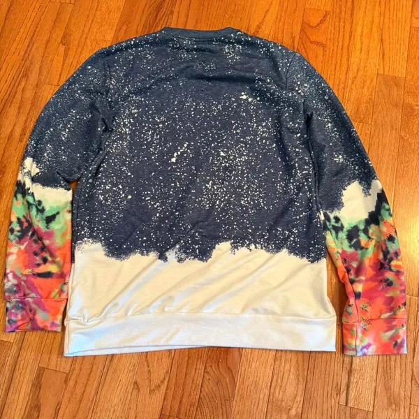 Bleached “Spooky Vibes” Tie - Image 4