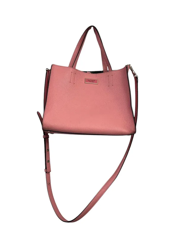 Sam Medium Satchel Rococo Pink Leather - Image 11
