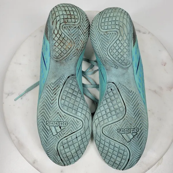 Adidas X Speedportal4 FxG Womens Indoor Soccer Football Cleats 8 Aqua Blue Laces - Image 11