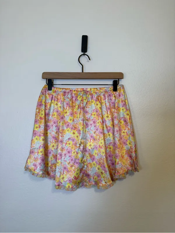 For Love & Lemons Pastel‎ Punch floral skirt - Image 3