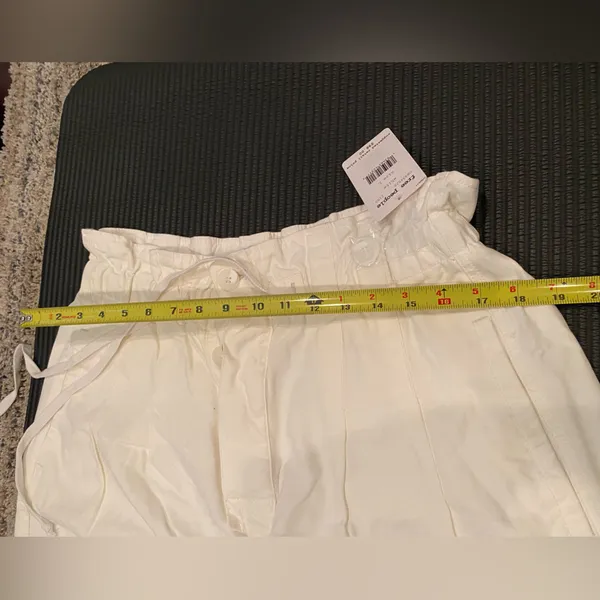 Free People White  Drawstring Pants - Image 13