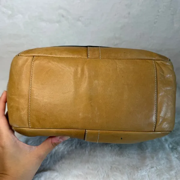 y2k Coach Legacy Tan Ergo Hobo Shoulder Bag - Image 5