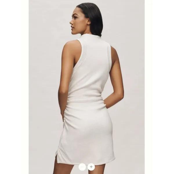 Anthropologie Daily Practice Define Sleeveless Zip-Front Midi Dress - Image 3
