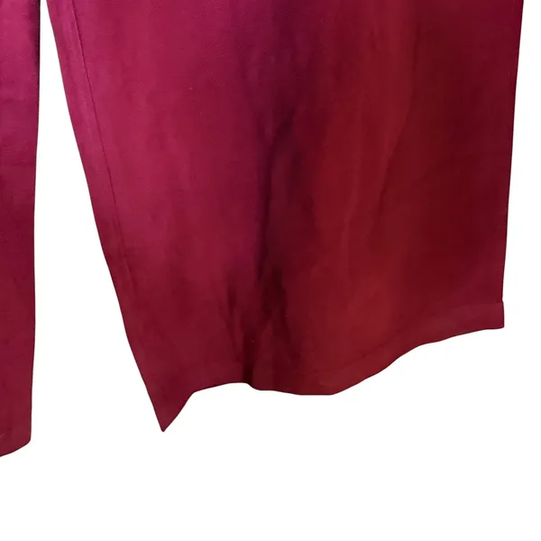 Francescas Blue Rain‎ Burgundy Wide Leg High Rise Dress Pants Large - Image 5