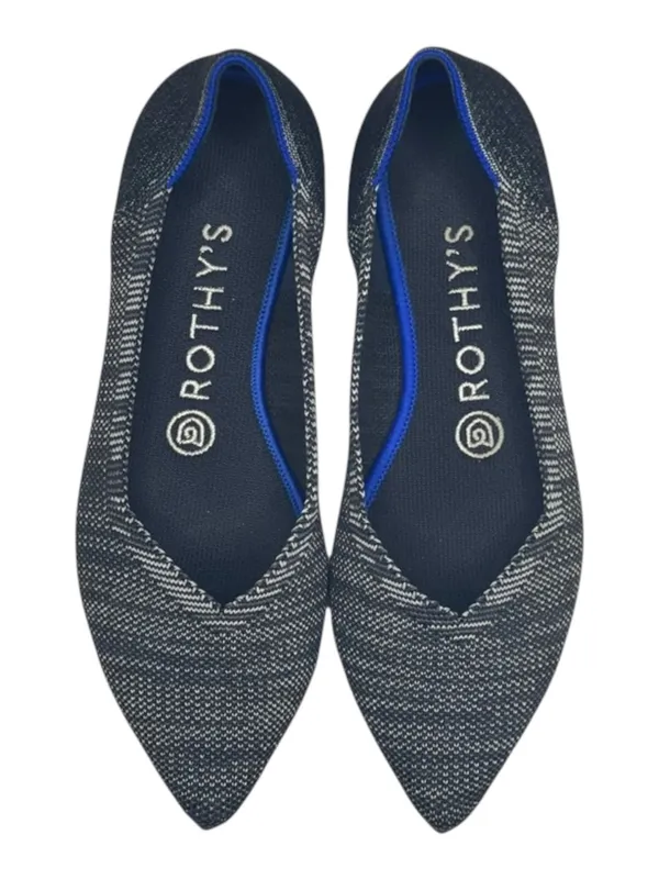 VHTF: Rothy’s ➤ The Point Ballet Ballerina Flat ➤ Granite Heather ➤ 7M ➤ Retired - Image 10