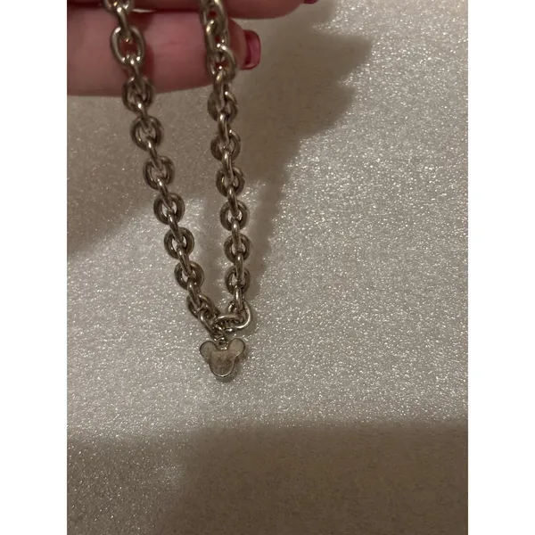 Disney World‎ Mickey Mouse Charm Anklet Silver Tone Adjustable Chain - Image 4