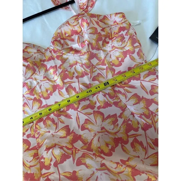 NWT Lulus Floral Midi Dress Size XL - Image 5