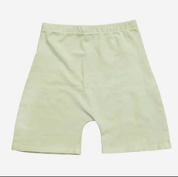 Brandy Melville Pastel Green High Rise Waist Bike Shorts S M L Cotton Comfy - Image 3