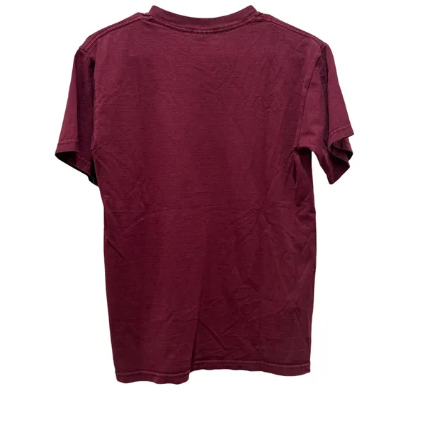 Harvard University Gildan Burgundy T-Shirt‎ College Student Small 100% Cotton - Image 3