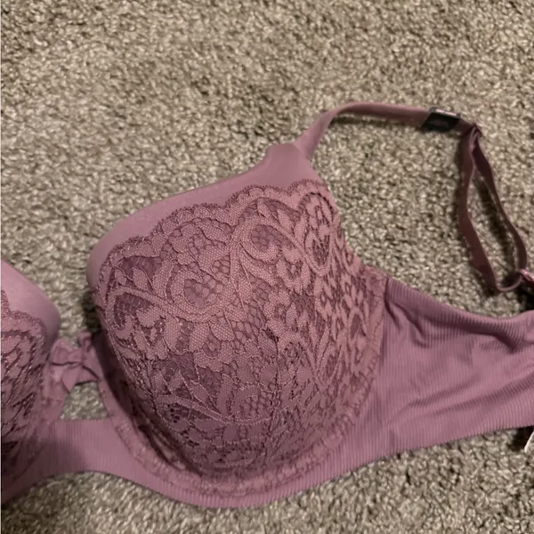 NWT Victoria's Secret Lace Body by Victoria Underwire lined Demi bra 34DDD - Image 2