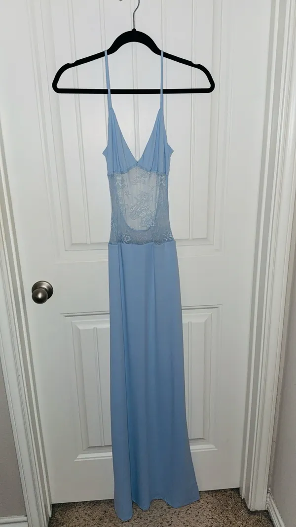 Peppermayo Blue Maxi Dress  - Image 3
