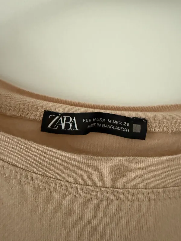 ZARA Shirt With Ruffled Sleeves - Image 2
