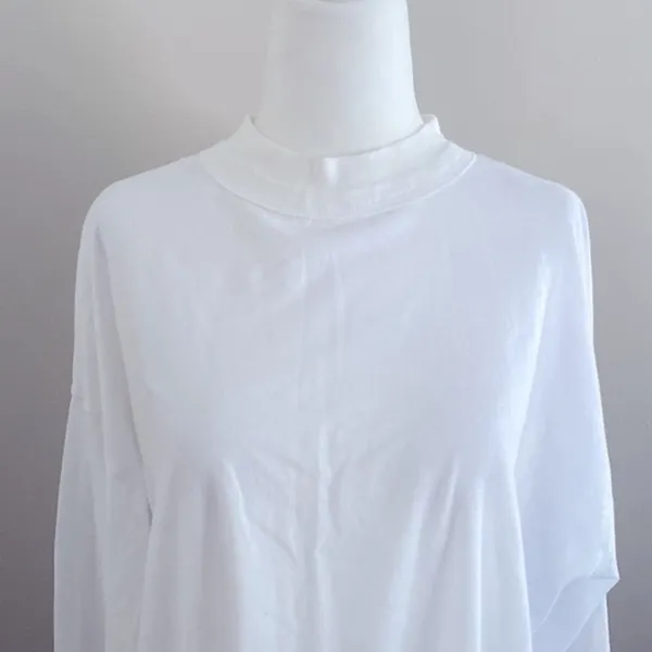 Free People - We the free white oversized long sleeve - Image 5