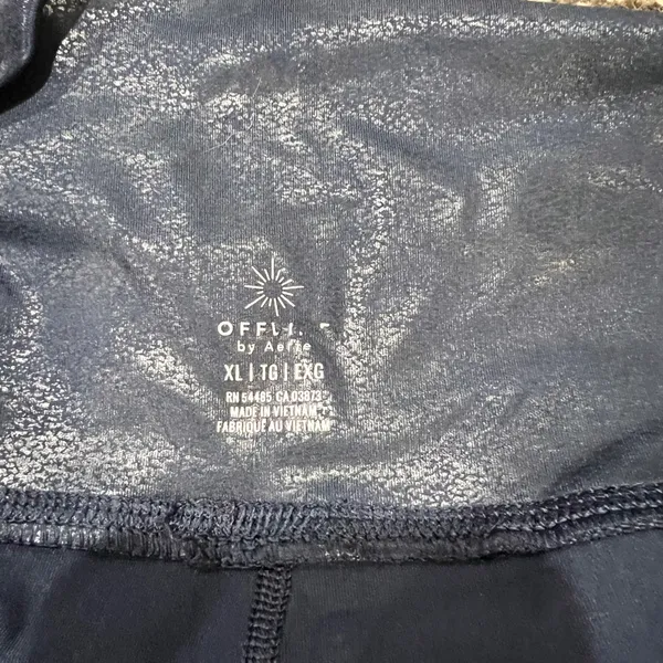 OFFLINE by Aerie Navy Leggings - Image 2