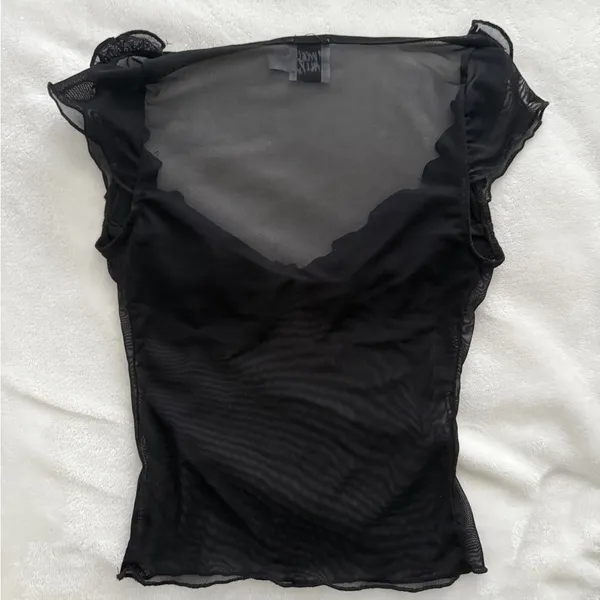 Princess Polly Top Black Things Change - Image 7