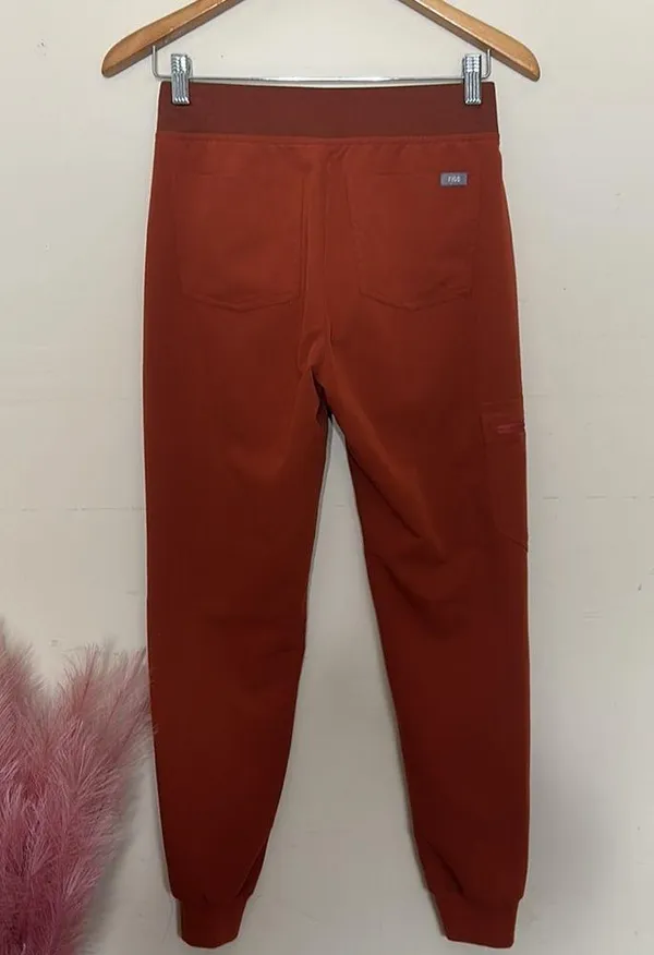 FIGS • Zamora jogger scrub pants in sold out auburn color - Image 2