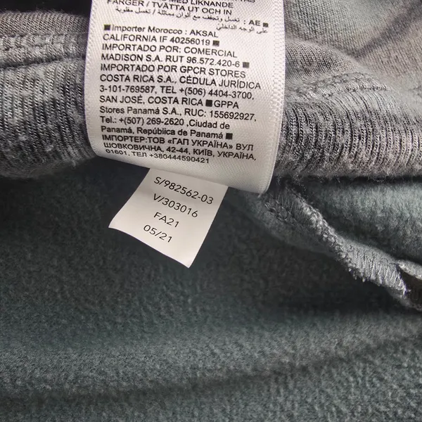 Athleta Coaster Luxe Sweatshirt in Tahiti Minimalist Grey Tie Dye Blue Women's M - Image 8