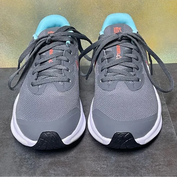 Nike Star Runner 3 Women's Gray/Aqua Sneakers Size 5.5 - Image 6