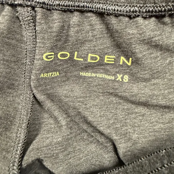 Aritzia Golden Jogger Sweatpants Womens XS Black Drawstring Jersey Knit Pants - Image 4
