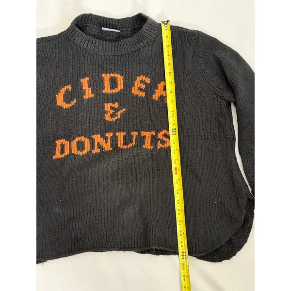 Wooden Ships Mohair Wool Cider & Donuts sweater size S/M - Image 5