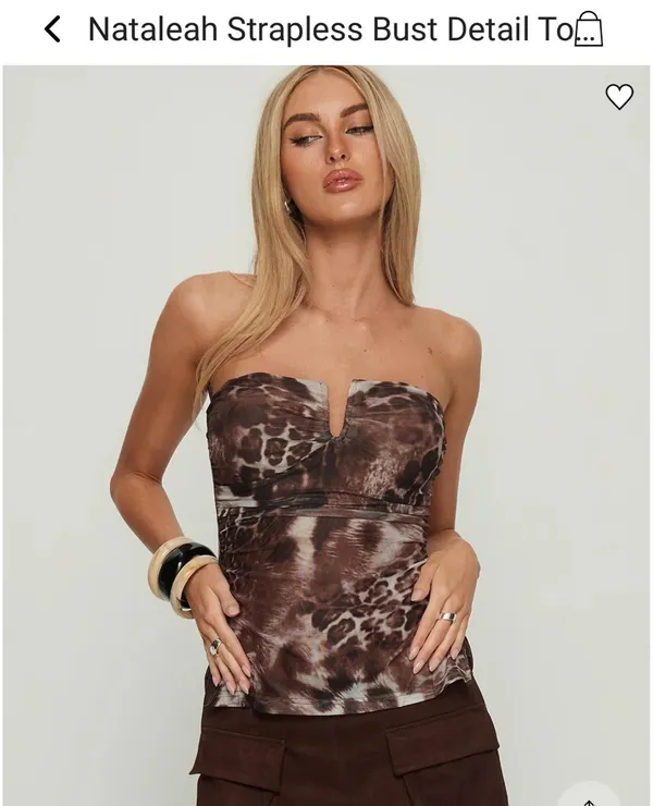 Princess Polly Strapless Top - Image 2
