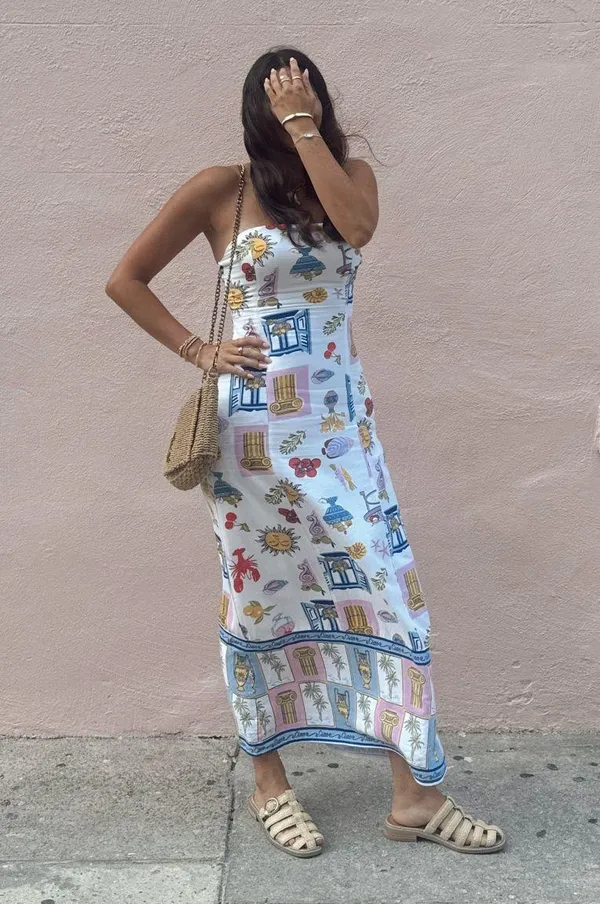 Coastal dress White - Image 2