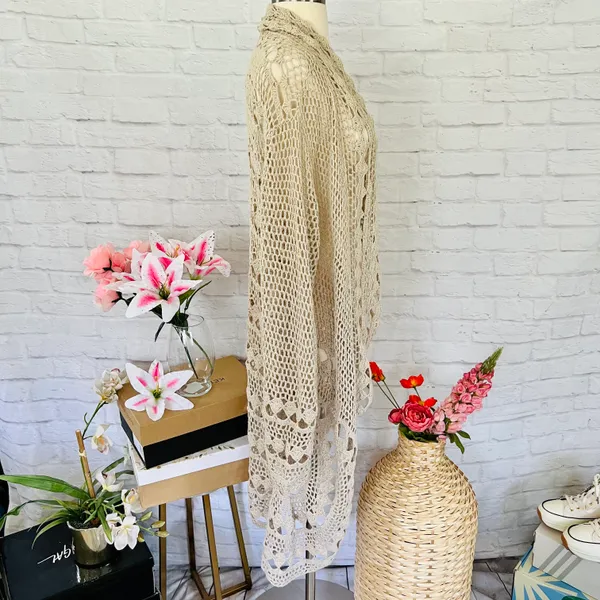 Free People Crochet Cardigan - Image 4
