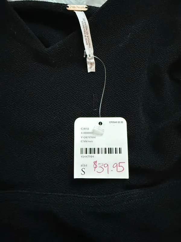 Free People crop tank top with adjustable tie - Image 3