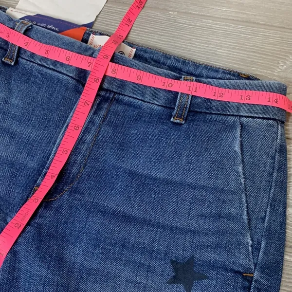 NWT Anthropologie‎ Sundry Stars Relaxed Straight Jeans sz 26 - Image 8