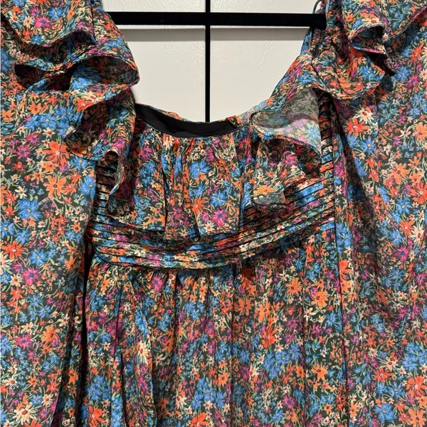 For Love And Lemons Multicolor Asymmetrical Dress - Image 3