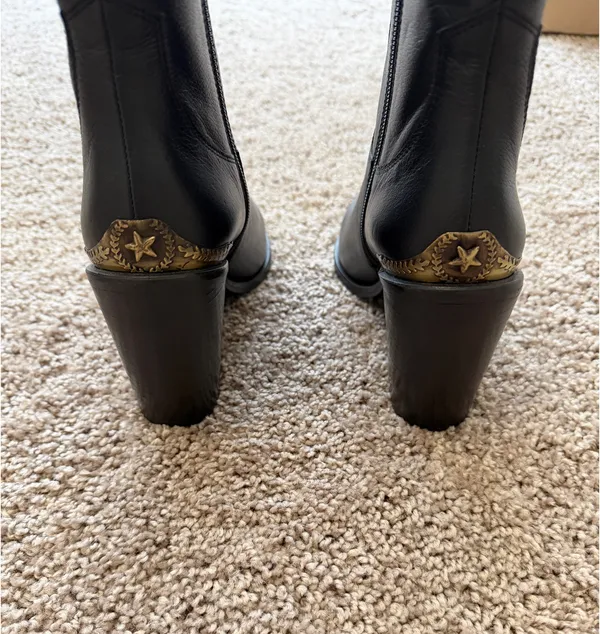 Stivali Coachella Lone Star Edition Cowboy Boots in Black - Image 6