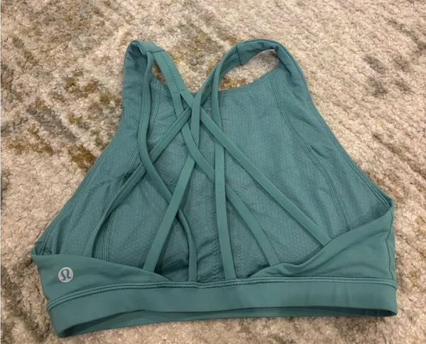 Lululemon Teal Sports Bra - Image 2