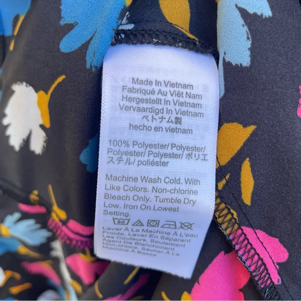 J. Crew‎ Factory Floral Blouse - Image 4