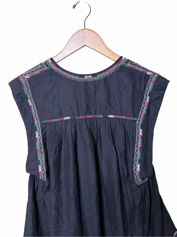 Isabel Marant Curtis Cropped Silk-Bourette Top Size 42/ US Extra Large - Image 4